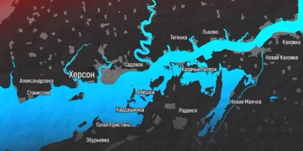 Prognosen 2022 Kachowka Staudamm